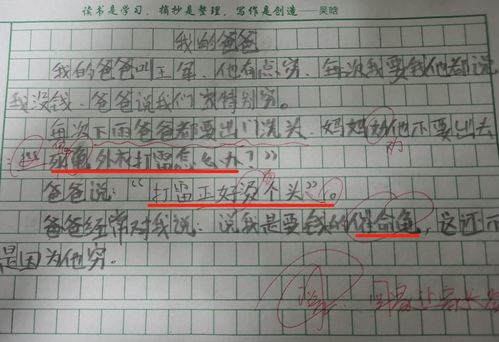 小学生作文 我妈真狠 ,气得妈妈想打人,老师看后无言以对