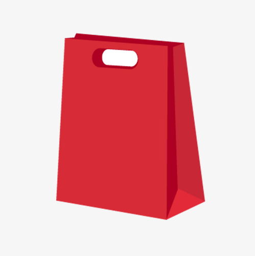红色纸袋素材图片免费下载 高清png 千库网 图片编号8609166 