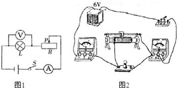 在 测小灯泡电功率 的实验中.已知小灯泡的额定电压为2.5V.电源为两节干电池.器材均完好. 1 一同学在连接电路时.将最后一根导线接好后.就看到灯泡发光.而且比正常发光时要亮 