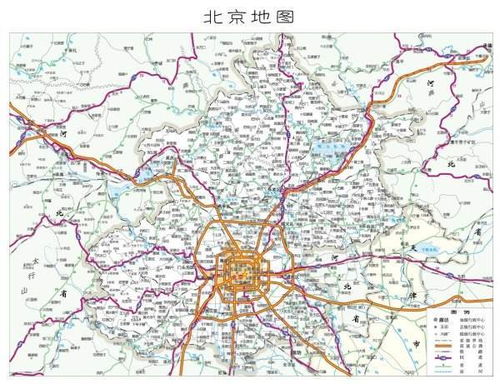 北京市旅游交通图,北京市旅游交通图：探索城市的脉络与灵魂