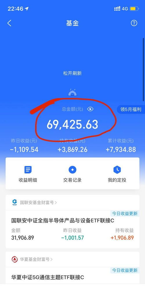 10万买基金亏损