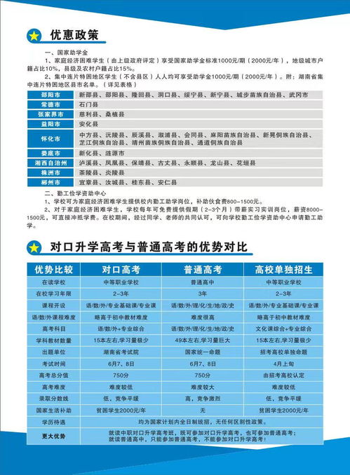 湖南中南工贸技工学校2020年招生简章 