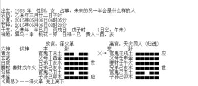 六爻 革之同人,测感情 