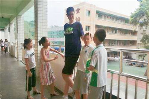 关于小学生身高的描写