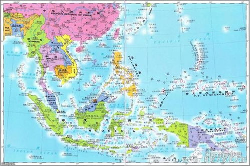 东南亚地图高清版大图中文版,介绍。