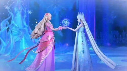精灵梦叶罗丽 冰公主和灵公主首次同框,谁才是仙境第一美人