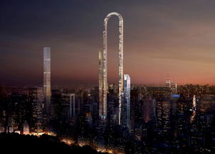 美国纽约巿曼哈顿欲兴建全长1200米的倒U形建筑 大笨拱 挑战最长建筑纪录 
