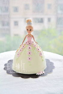 芭比公主蛋糕 Chefmade学厨 玫瑰金芭比蛋糕模 WK9137