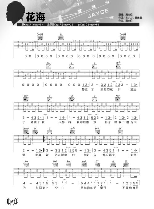 周杰伦 花海 蓝莓吉他弹唱教学