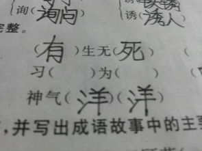 习 为 四字词 