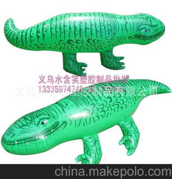 90CM充气鳄鱼玩具 水上动物玩具 装饰道具