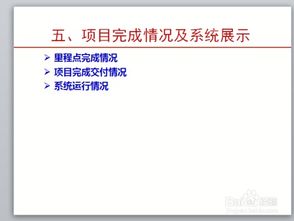 项目管理 怎么制作软件项目验收报告ppt 