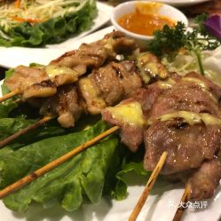 曼谷食堂的沙爹猪肉鸡肉好不好吃 用户评价口味怎么样 香港美食沙爹猪肉鸡肉实拍图片 大众点评 