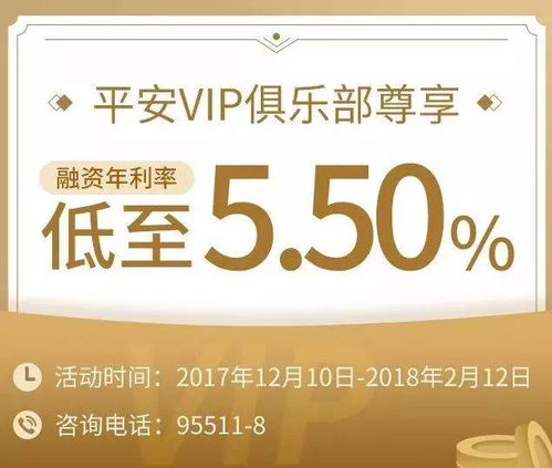 融资利率低至5.5 平安VIP助力投资者盈利,让您财富翻倍