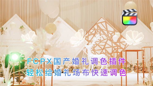 FCPX国产婚礼调色插件,轻松给婚礼场布快速调色 