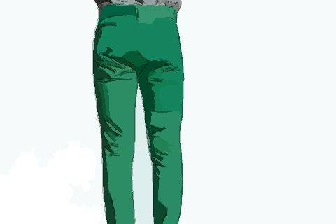 梦见一条绿裤子