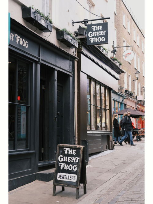 伦敦探店 The Great Frog银饰店 