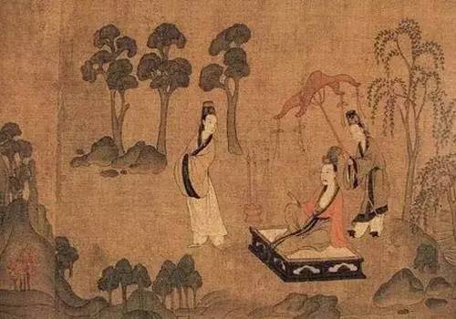 古代多雅士,雅士爱山中,山中何事 松花酿酒,春水煎茶,爽哉