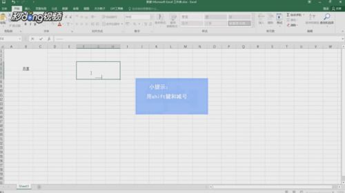 Excel怎么打出下划线和大横线 