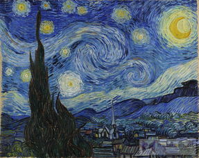 梵高 Van Gogh 星空 星月夜 从不同视角解读梵高