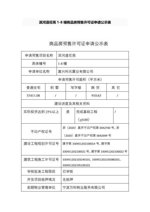 1 8 号楼预售方案一房一价表