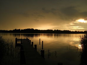 基姆湖,日落,abendstimmung,天空,傍晚的天空,水,太阳,照明,晚上,湖,上部巴伐利亚,景观,浪漫,和平,网站,田园,性质,休息,夏季,黄昏,阳光,云,心情 