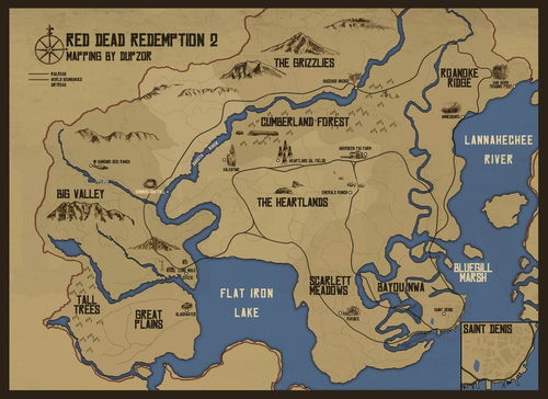 Jpsipoketudoz 新しいコレクション Rdr2 全景地图 Rdr2 全景地图