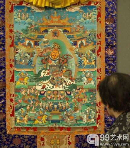 香港举办希热布大师藏画展