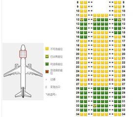 座位安排图怎么弄好看(怎么线上选飞机座位)(飞机选座位网上怎么选)