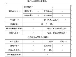 个人能否申请pos机业务呢怎么填写表格,个人怎么办理移动POS机？