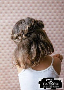 法式儿童发型扎法图解 倾力打造甜美小公主 