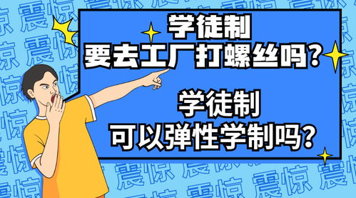 广东学徒制可以弹性学制 可以不用去企业实习