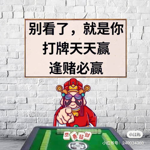 线下游戏分享 麻将玄学 