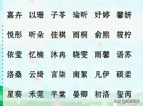 宝宝起名 生个女孩,起这些名字,一听就知道来自富有人家 