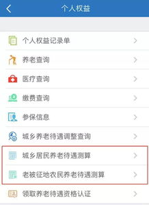 提醒 城乡居民可自助测算养老待遇