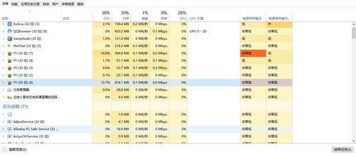 win10程序显示电源使用非常高正常