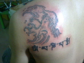 谁能告诉我这个纹身上的文字是什么意思 是梵文还是藏语 