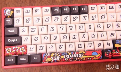 把涂鸦画在键盘上,IQUNIX F97涂鸦日记键盘