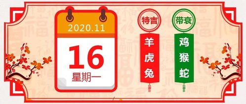 每日十二生肖运势丨11月16号