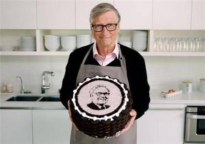 比尔盖茨亲自为股神做奥利奥味蛋糕他们友谊为何那么好