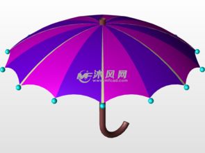 三维雨伞设计模型