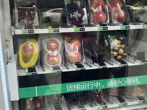北京花乡白盆窑天兴家园现果蔬自动售卖机 可装50多种蔬果 