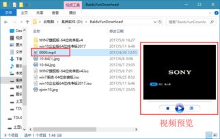 win10预览文件设置