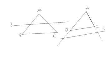 为什么在三角形中走直线最短