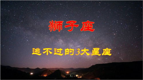 狮子座注定逃不过的3大星座,相互包容,共同前行 