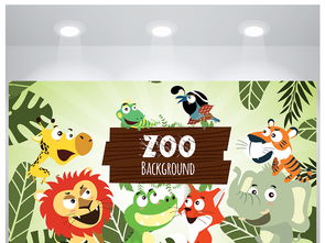 卡通森林动物主题保护动物海报设计图片素材 高清psd模板下载 7.40MB 其他海报大全 