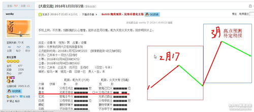 用wenky易友提供的卦分析2月到3月行情 易学分析交流 MACD俱乐部 专业的技术分析交流 