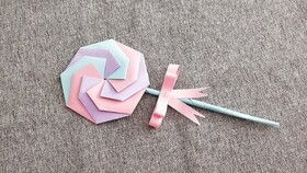 折纸花,作为情人节礼物,送给心爱的TA