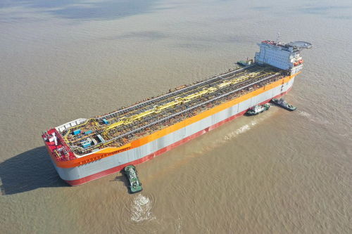 海上巨无霸 在上海交付 储油能力达230万桶原油