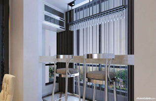 6款简约阳台吧台设计 创意爆发打造别样风景台